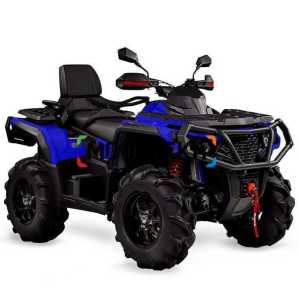 Квадроцикл AODES (Аодес) Pathcross ATV650L PRO EPS двухместный синий с ПСМ