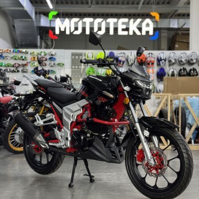 Мотоцикл дорожный Regulmoto (Регулмото) Raptor NEW чёрный с ПТС