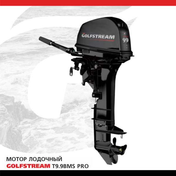 Лодочный мотор Golfstream (Гольфстрим) T9.9BMS PRO | Мототека