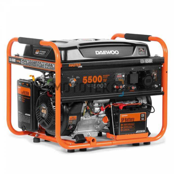 Электрогенератор бензиновый Daewoo (Дэу) GDA 6500E