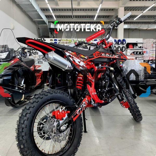 Питбайк ROLIZ (Ролиз) Cross 125 HL красный | Мототека