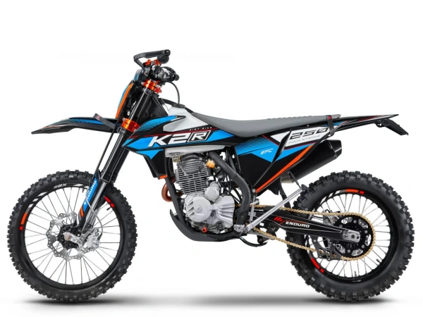 Мотоцикл кроссовый / эндуро K2R 250 EFC - Blue/Black 2023 | Мототека