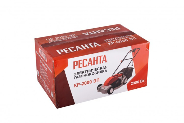 Газонокосилка электрическая несамоходная Ресанта КР - 2000 ЭП | Мототека Газонокосилка электрическая несамоходная Ресанта КР - 2000 ЭП | Мототека